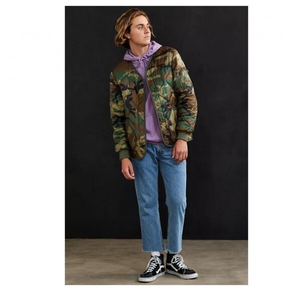 Alpha Industries Quilted Camo Jacket - Picture 3 of 8